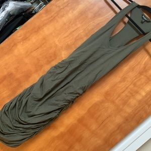 Express scrunched dress new